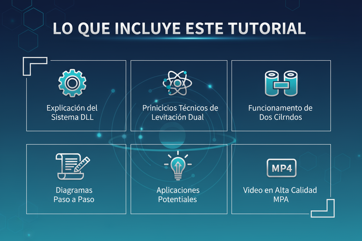 Infografía del contenido del tutorial DLL