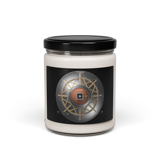 Mystic Orb Soy Candle — Amber & Smoke Scented 9oz