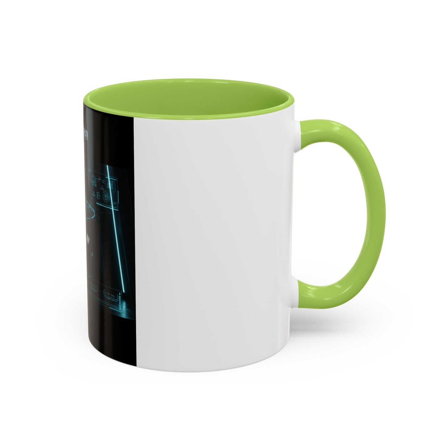 Anti-Gravedad Blueprint Accent Coffee Mug – Sci‑Fi Engineering Graphic (11/15oz)