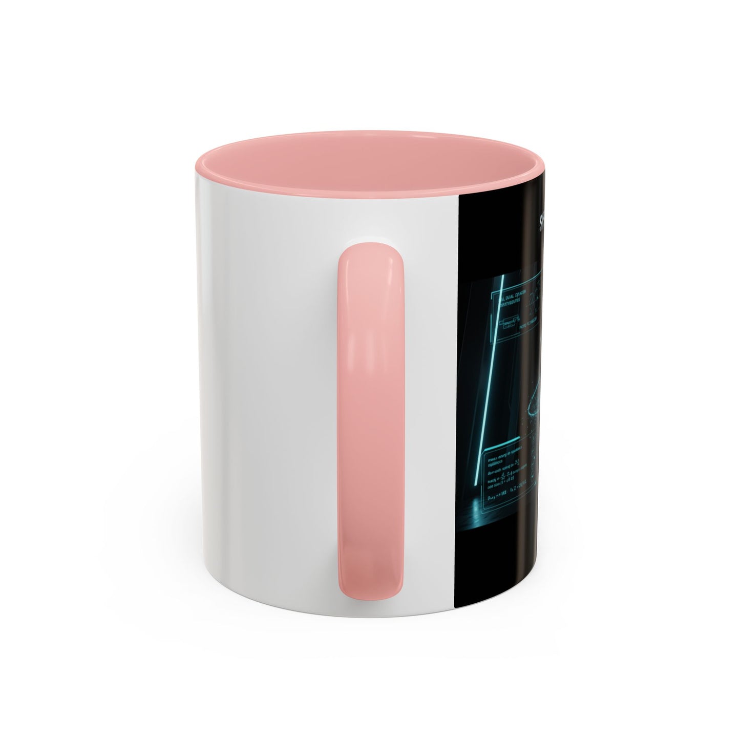 Anti-Gravedad Blueprint Accent Coffee Mug – Sci‑Fi Engineering Graphic (11/15oz)