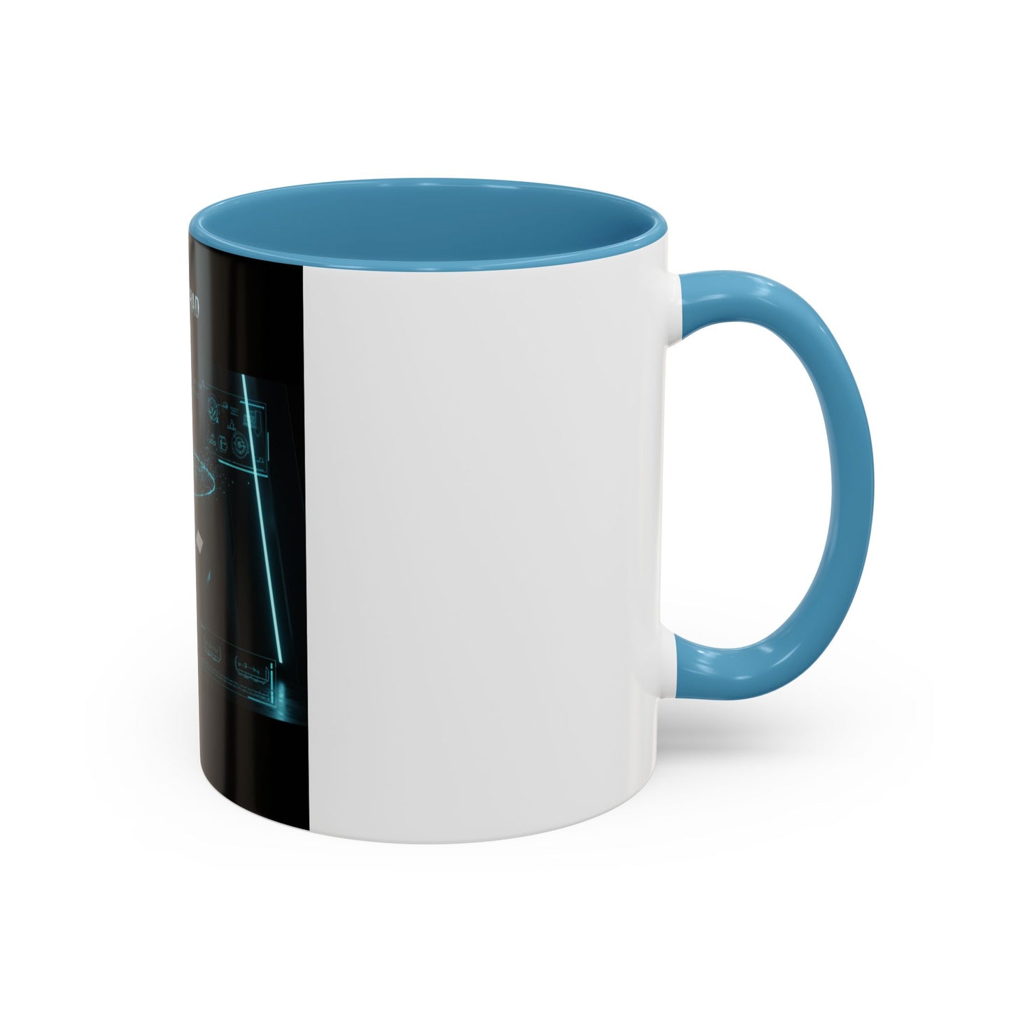 Anti-Gravedad Blueprint Accent Coffee Mug – Sci‑Fi Engineering Graphic (11/15oz)
