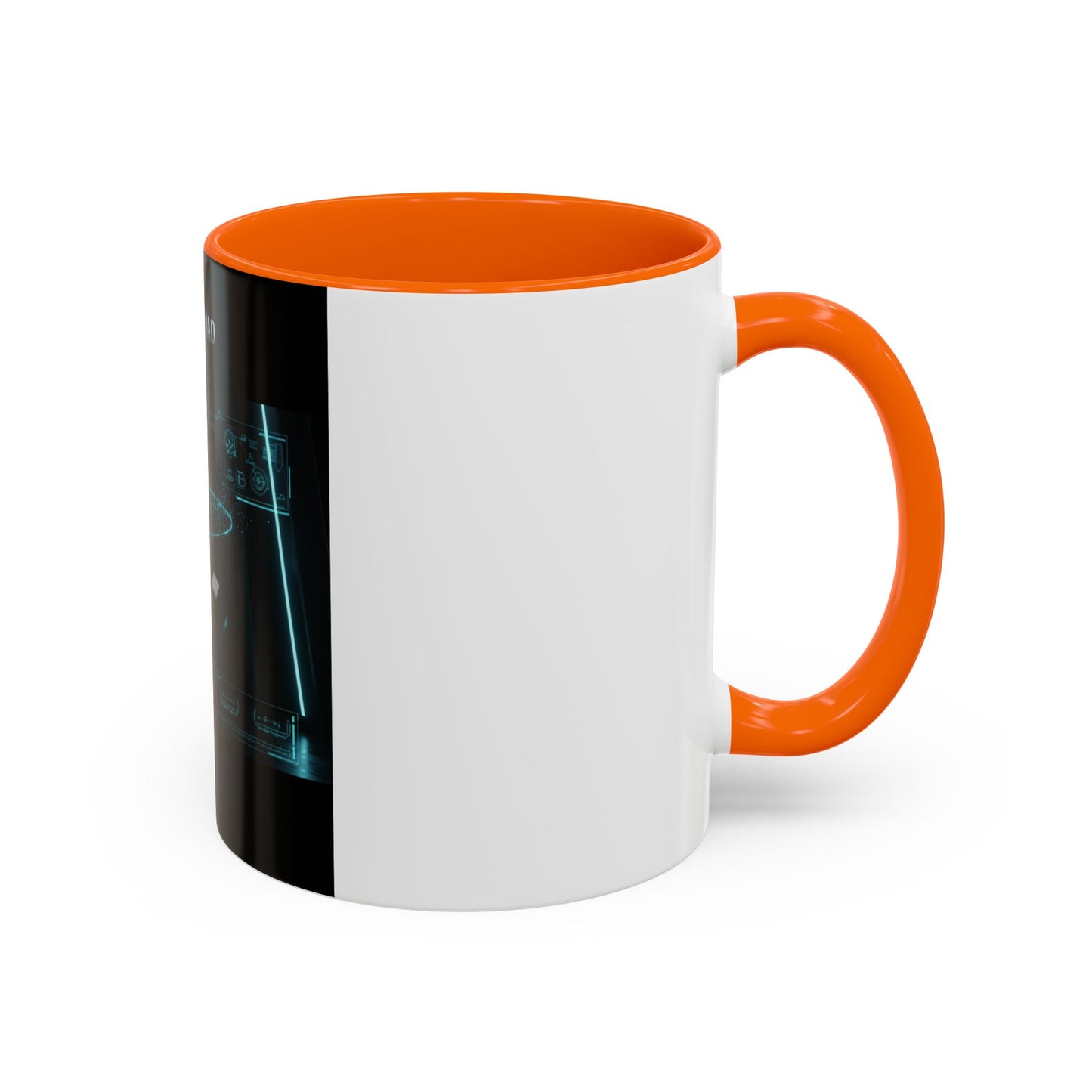Anti-Gravedad Blueprint Accent Coffee Mug – Sci‑Fi Engineering Graphic (11/15oz)