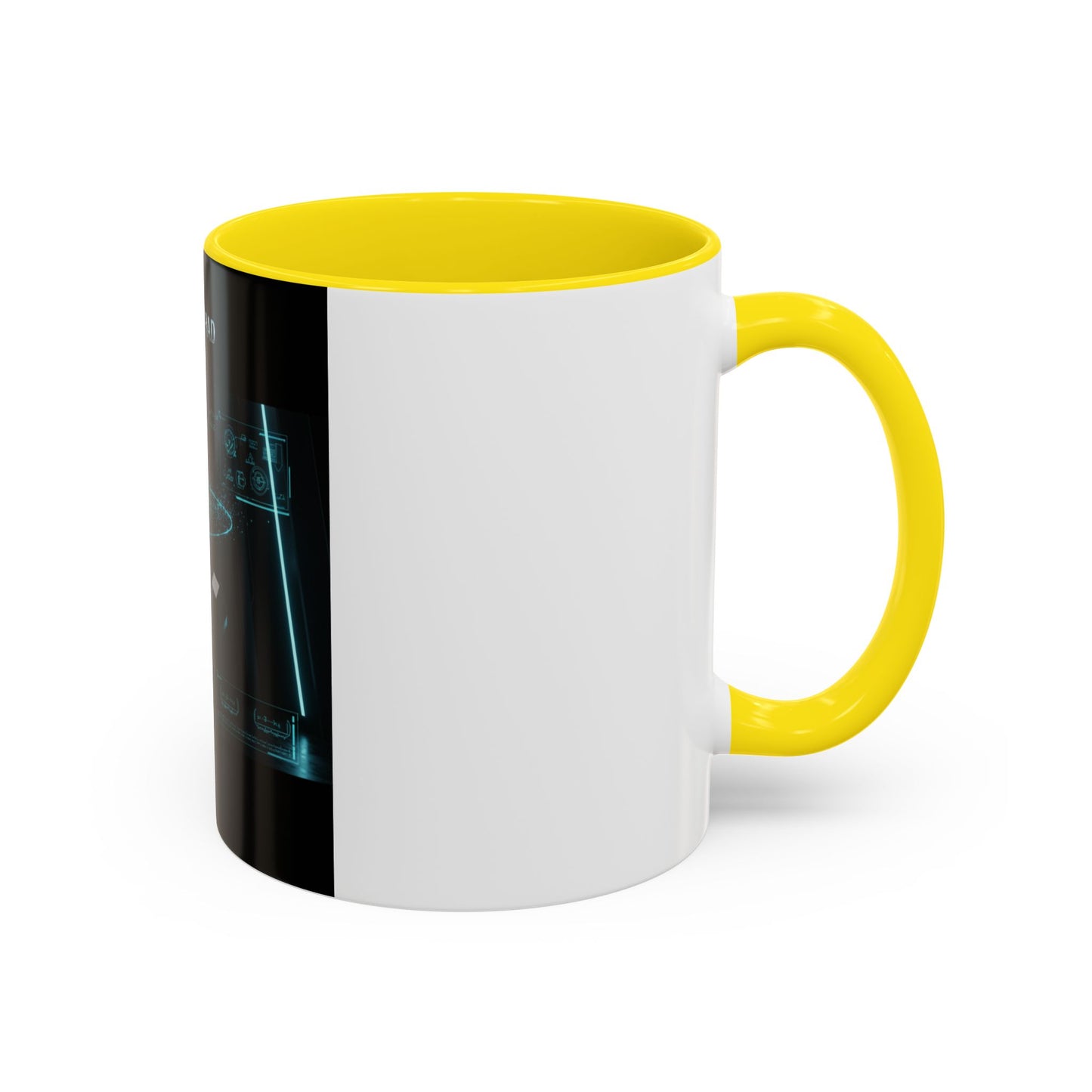 Anti-Gravedad Blueprint Accent Coffee Mug – Sci‑Fi Engineering Graphic (11/15oz)