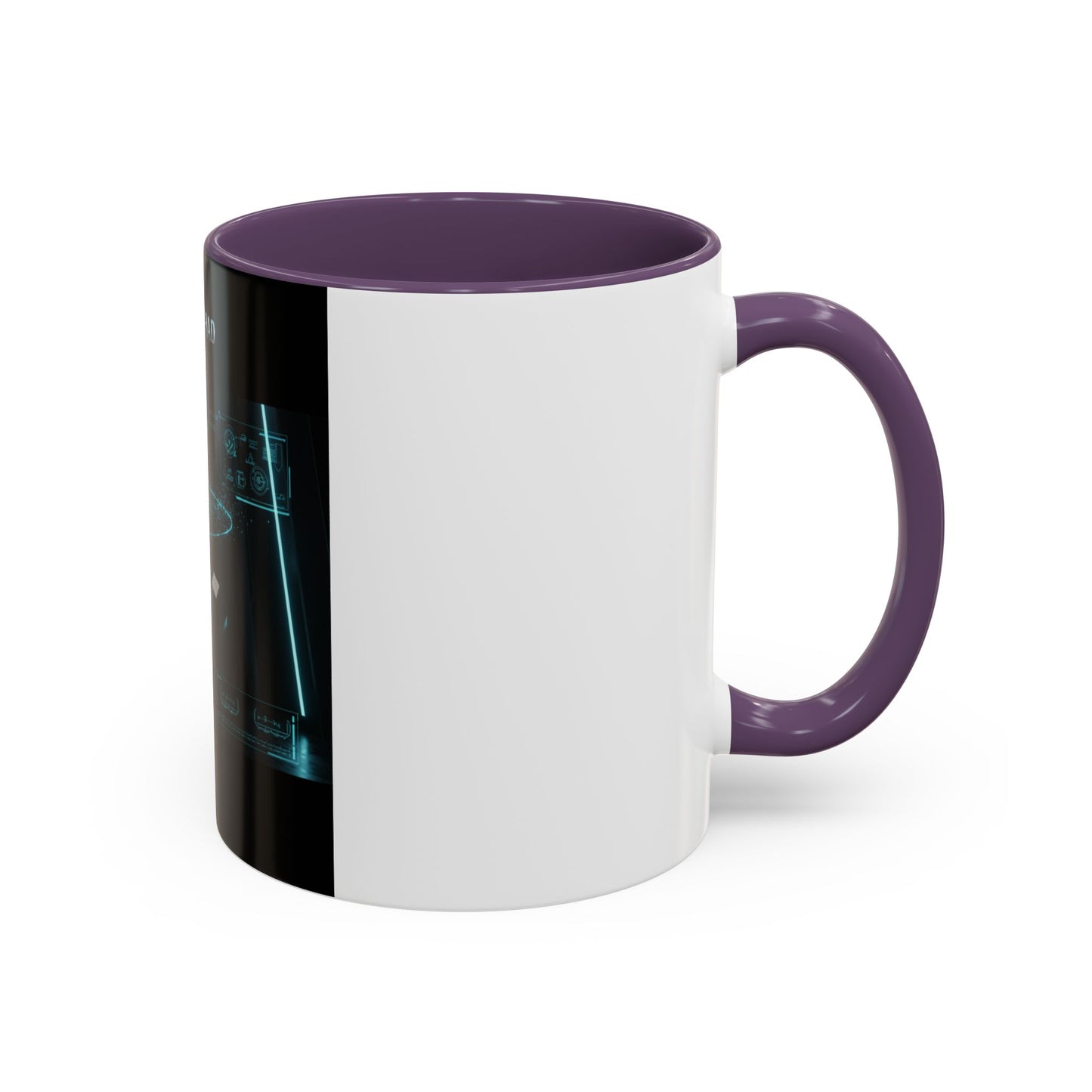 Anti-Gravedad Blueprint Accent Coffee Mug – Sci‑Fi Engineering Graphic (11/15oz)