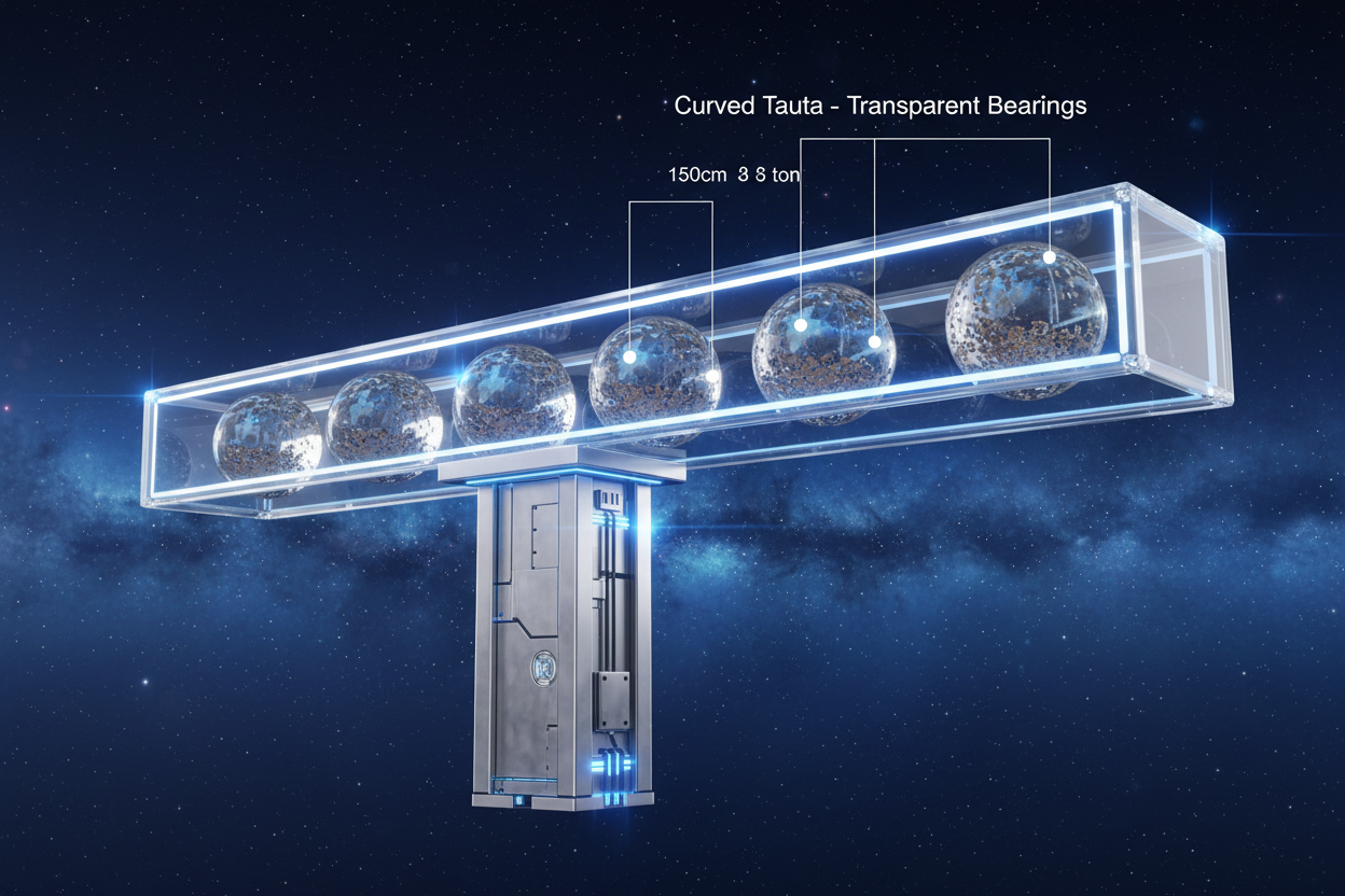 Tauta Curva - 5 Balines Transparentes