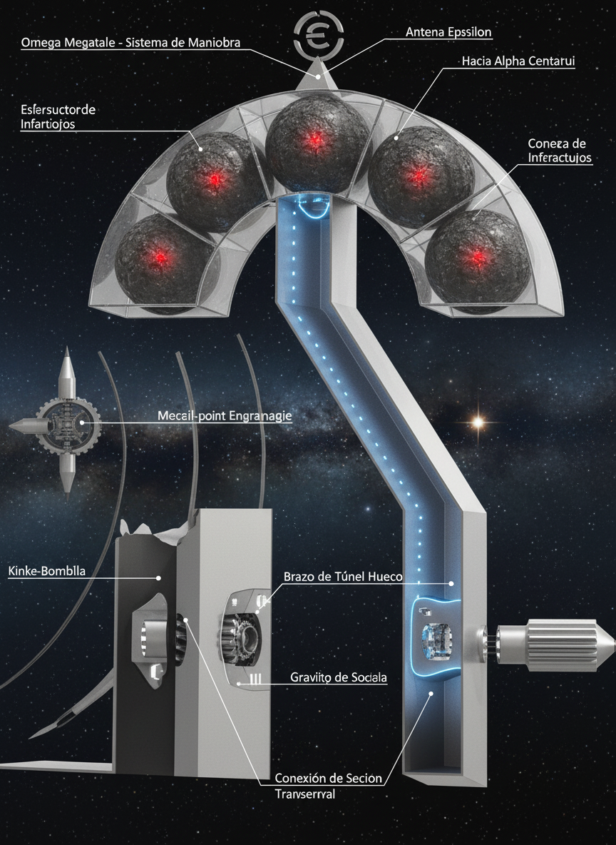 Omega Megatale - Sistema de Maniobra