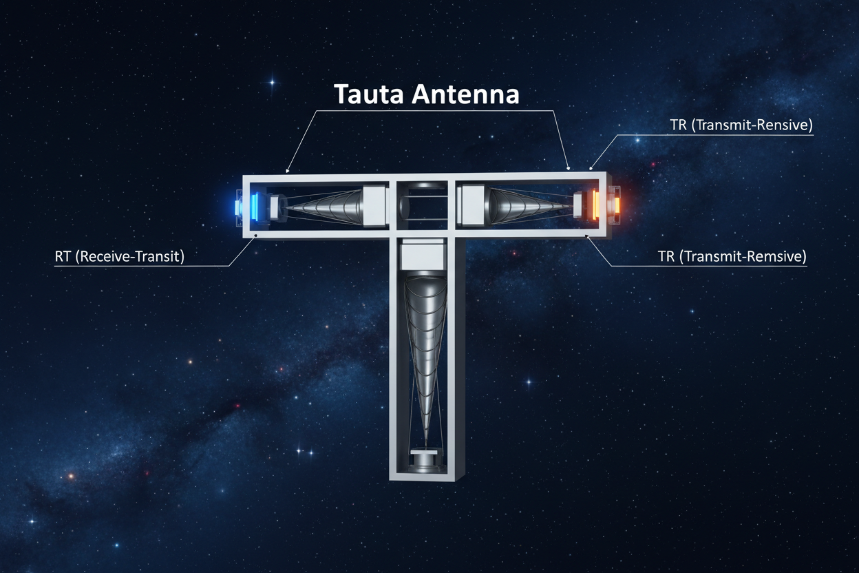Tauta Antenna - Sistema RT-TR separado